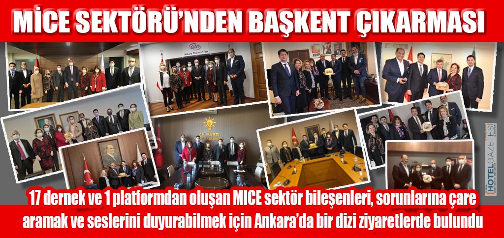 MİCE SEKTÖRÜ’NDEN BAŞKENT ÇIKARMASI