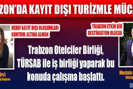 Trabzon Otelciler Birliği, TÜRSAB ile iş birliği yaparak bu konuda çalışma başlattı.