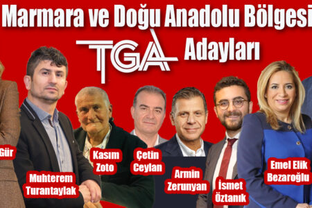 Marmara ve Doğu Anadolu Bölgesi TGA Adayları