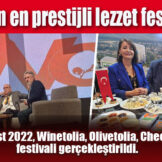 Türkiye’nin en prestijli lezzet festivali CWO