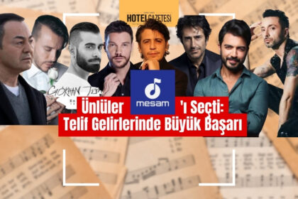 Ünlüler MESAM'ı Seçti: Telif Gelirlerinde Büyük Başarı