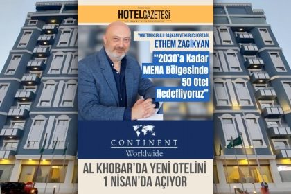 Continent Worldwide Hotels, Al Khobar’da Yeni Otelini 1 Nisan’da Açıyor